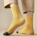 10 Pairs of 100% Cotton Socks, Men's Four Season Striped | SAMAG