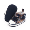 Baby Canvas Shoes Soft Cotton Baby Fashion Shoes First Walking Shoes Casual Sneaker 0-6-12 Months Boys and Girls Prewalking Shoe