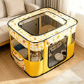 Foldable Oxford Cloth Pet Playpen Indoor Outdoor Tent Fence Easy Assemble Portable Pen Puppy Cat Small Animal Daily Supplies