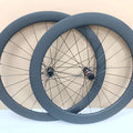 700C Road Bicycle Carbon Wheels 60mm 50mm Disc Brake Bike Wheelset Clincher Tubeless With Good Quality