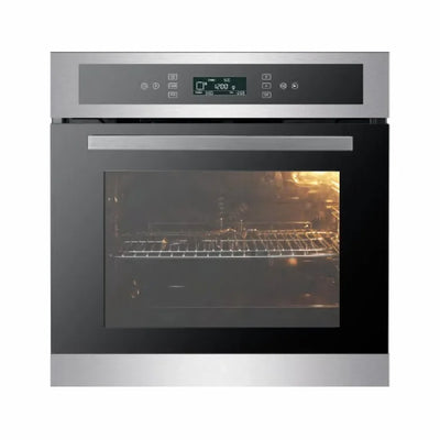Black Glass Microwave with Grill 60cm 73L Full Touch | SAMAG