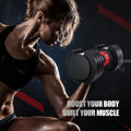 Male & Female Adjustable Dumbbells Set, Multi-spec 24kg | SAMAG