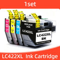 1-5set LC422XL LC-422 LC422 Ink Cartridge Compatible for Brother MFC-J5340DW MFC-J5740DW MFC-J5345DW MFC-J6540DW J6940DW Printer
