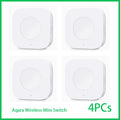 Aqara Wireless Mini Switch Zigbee Sensor Connection Smart Remote One Key Control Button Security Work for Mi Home APP Homekit