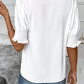 Women Summer Style Blouses Shirts Lady Casual Short Puff - View 2 | SAMAG