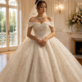 Customized Luxury Ball Gown Wedding Dresses Off - View 3 | SAMAG