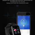 116plus Smart Watch Men and Women Full Touch Screen Sport Fitness Watch Man IP67 Waterproof Bluetooth For Ios Android Smartwatch