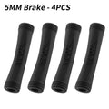 MUQZI 4/8pcs Bicycle Cable Protector Brake Shift Line Frame Protect Sleeve MTB Road Fixed Gear Bike Universal