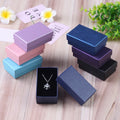 10pcs Jewelry Organizer Boxes For Women Necklace Earrings Bracelets Girls Gift Box Travel Accessories Jewelry Sponge Case
