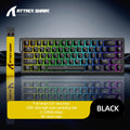 ATTACK SHARK X68HE X68Pro He Magnetic Mechanical Keyboard for Pro Gaming 0.01mm Rapid Trigg 8000Hz SOCD/Rs 0.125ms 128K Rate