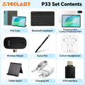 Teclast P33Case 10.1" Tablet Android 15 9GB(3+6GB) RAM 64GB ROM Allwinner A333 P33 Case/Keyboard/Mouse/Stylus/Headphone 6000mAh