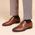 High Quality Handmade Oxford Dress Shoes Men PU Leather Suit Shoes Footwear Wedding Formal Italian Shoes Hot