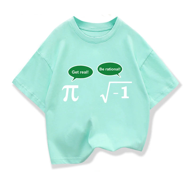Baby Boys T - shirt Cotton Funny Math Design Printed Loose - View 2 | SAMAG