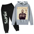 Spring Autumn Children's Hoodie Set Mbappe Print - View 28 | SAMAG