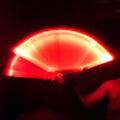 Glow Dark Nunchaku Dual Section Staff Rainbow Fluorescent Performance Training Light Up Vibration Sensor Switch Durable Anti New