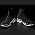 Shoes for Men Sneakers Men All Brands Tennis Loafers Shoes Tide Women Elastic Socks Shoes Fashion Casual Shoes Large 2024 Autumn