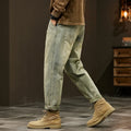 Men's 95% Cotton Jeans Loose Harem Pants Fashion Baggy | SAMAG