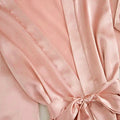 Women's Satin Sleepwear Pajama Set Pink Sexy Lingerie | SAMAG