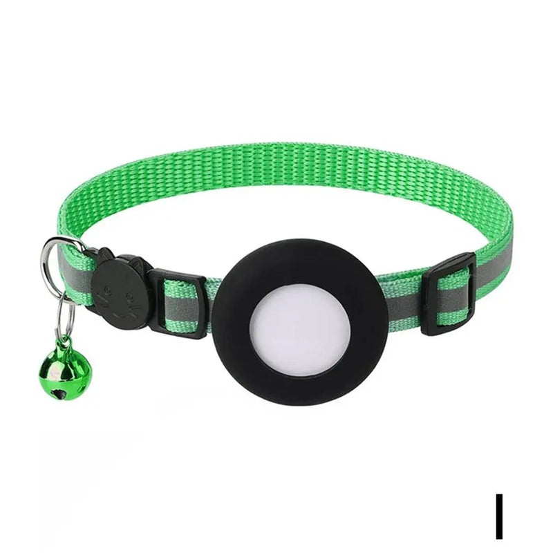 Reflective Adjustable Cats and Small Dogs Collars with Bells Pet Supplies Anti-strangling Cats Necklace Breakaway Cat Collar