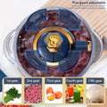 2L 3L 5L Electric Mincer Grinder 304 Stainless Steel Multifunctional Vegetable Slicer Chopper Meat Processor 220V EU Plug