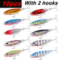 Long Cast Metal Bait Spinner Spoon Sea Fishing Lures Jigs | SAMAG