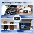 JJC Reusable Dehumidifier Electronic Moisture Absorbing Card For DSLR Microscopes Moisture-proof Case Camera Accessories