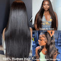 HD Lace Front Human Hair Wigs Straight 13x4 13x6 Transparent Lace Frontal Human Hair Wigs Pre Plucked HD Lace Wigs For Women