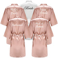 Wedding Bride Bridesmaid Robes for Women Bridal Party | SAMAG