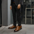 Men's Dress Shoes Fashion Comfortable 2025 Brand Leather Shoes Men
