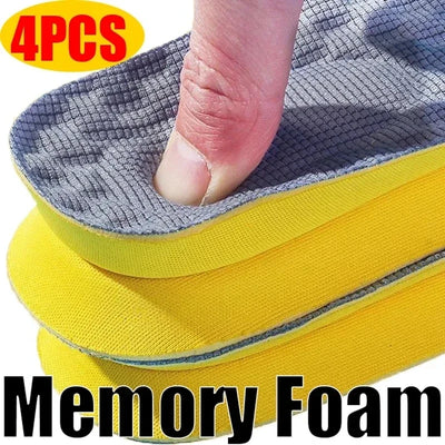 Soft Latex Memory Foam Insoles Women Men Sport Running | SAMAG
