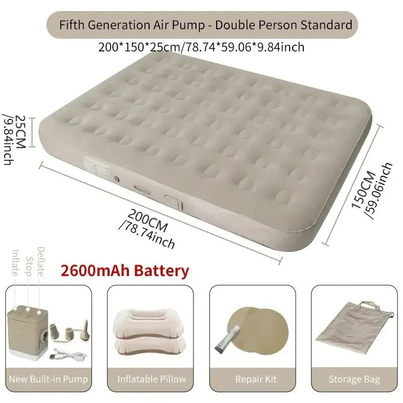 Interior Air Mattress Glamping Mats PVC Inflatable | SAMAG