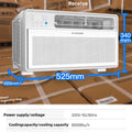 Window-type air conditioners with single cooling are smal
I, 1 HP, 1.5 B, 5000/9000/12000 BTU fixed frequency inve
rter