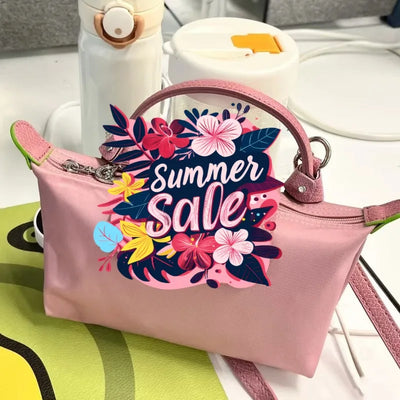 Women's mini dumpling messenger bag, nylon tote op Handle | SAMAG