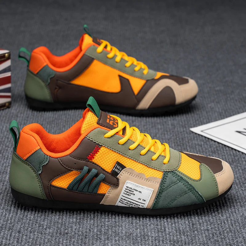 Men's Breathable Casual Sneakers Luxury Trainer Fashion Loafers Comfortable Running Shoes for Male