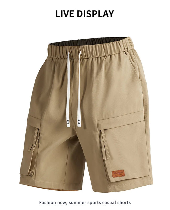 Summer Five-piece Workwear Casual Shorts for Men - Loose | SAMAG