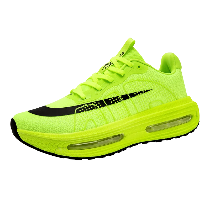 Men's Athletic Shoes, Comfortable Air-Cushioned Running Shoes, Non-Slip Walking Sneakers, Wide-Toe Training Shoes