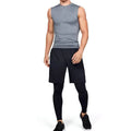 2026 Two-piece Men's Sports Trousers Quick Dry Elastic Basketball Training Pants Summer Thin Fitness Running Tights Casual Pants