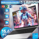 15.6 inch Intel Notebook PC Ultra Slim Laptop Intel Core I3 6100U 16GB RAM 1TB 2TB SSD Office Study Computer PC Windows 11 Pro