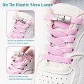 No Tie Shoe Laces Elastic Laces Sneakers Tennis Lock Shoelaces Without Ties Unisex Kids Adult Flat Shoelace Shoe Accessories