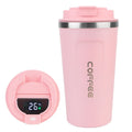 Thermo Cafe Coffee Mug 380/510ML Car Thermos Mug Leak_Proof Travel Thermo Cup for Tea Water Coffee Double Stainless Steel