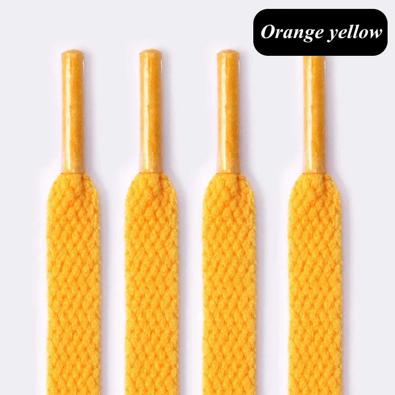 Classic Casual Thicken Shoelaces Athletic String 8MM Flat Shoe Laces Sport Leisure Women Sneaker Shoelaces AJ/AF1 Accessories