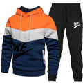 Men Autumn Winter Sets Zipper Hoodie Pants Pieces Casual | SAMAG