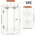1PC Transparent Dustproof Necklace Box, Clavicle Chain Sweater Chain Finishing Display Holder