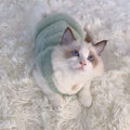 Adorable Autumn and Winter Cat Winter Clothes, Thickened Vest for Warmth, Anti-Fall Design for Puppies, Kittens, and Small Pets