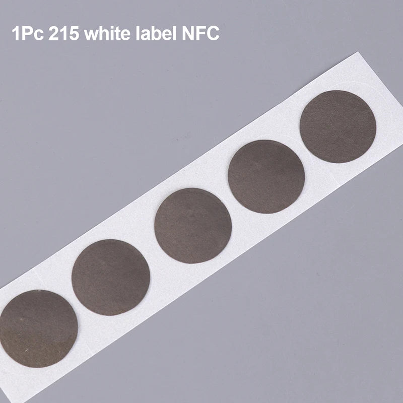 1/20/50Pcs 2.5cm NFC Labels Stickers Badges Label Sticker RFID Electronic Tag Rewritable Secret Key Sticker NFC Tags