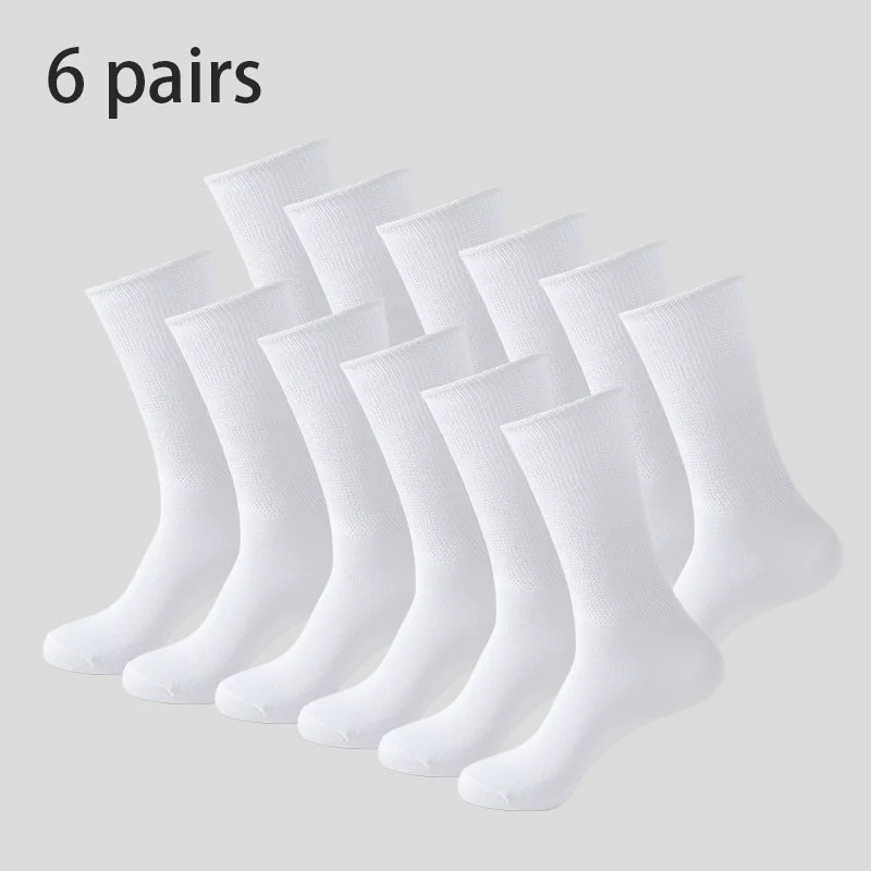6Pairs Comfortable and Supportive Diabetic Socks for Men | SAMAG