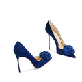 2026 Spring and Autumn New Women's Formal Shoes with Pointed Toe and Thin Heels for Banquet Dress