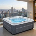 Commercial Hot Tub Spa Pool Outdoor Acrylic Jacuzzi with Massage Jets Suitable for Gardens Backyards and Patios