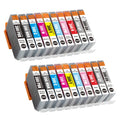 1Set PFI300 PFI-300 PFI 300 Premium Compatible Color Inkjet Ink Cartridge for Canon imagePROGRAF PRO-300 Printer 10 Colors