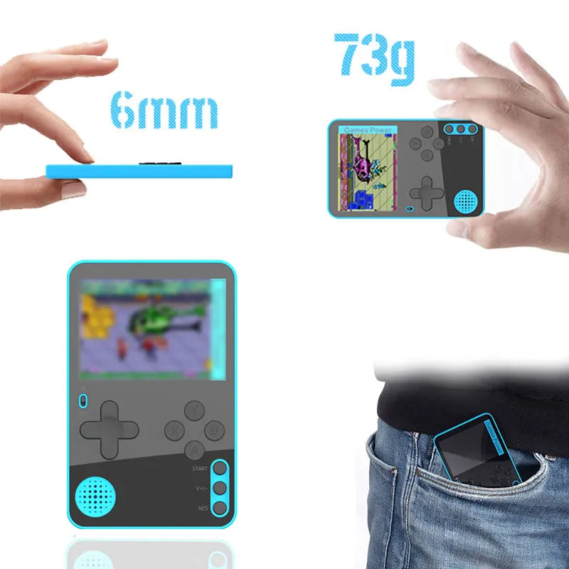 Handheld Game Console K10 fc500 Classic Games Portable Retro Video Mini Game Consolas Rechargeable Gift for Boy Adults